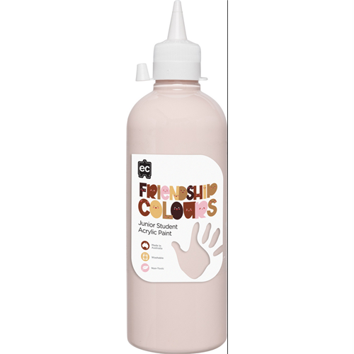 Friendship Colours Paint 500ml Peach